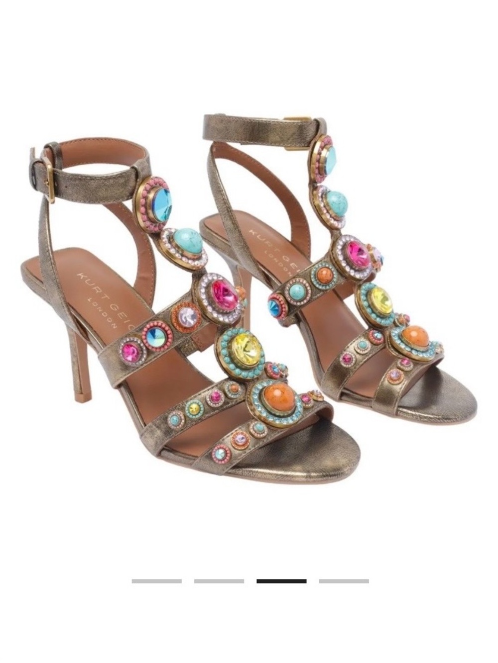 Kurt Geiger Octavia Embellished Heeled Sandals